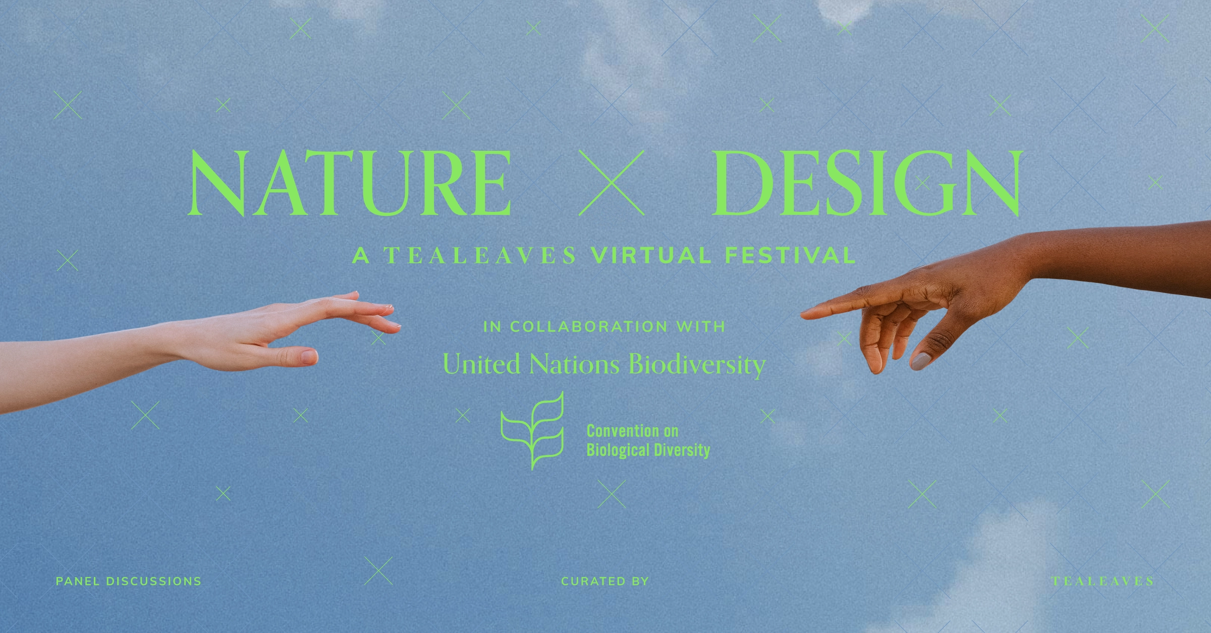 Nature X Design Virtual Festival Banner