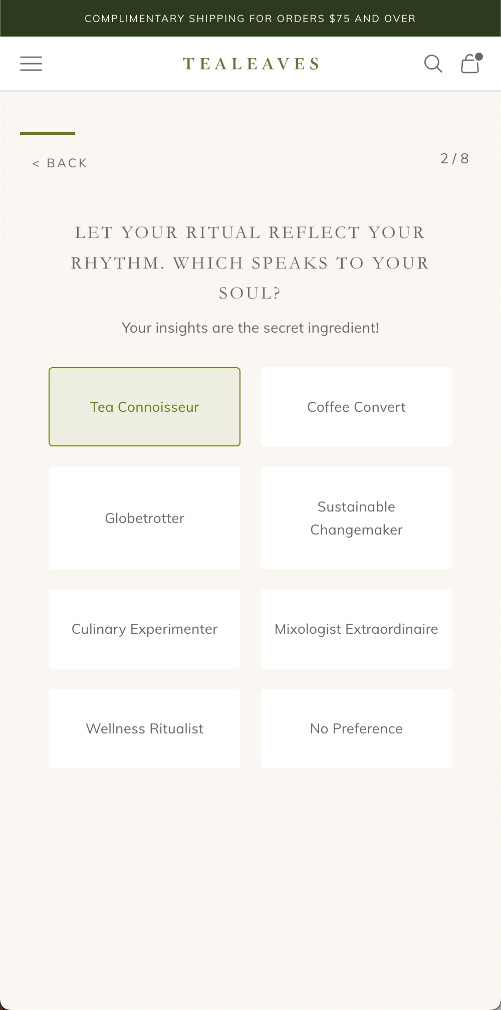 Tea Quiz 1